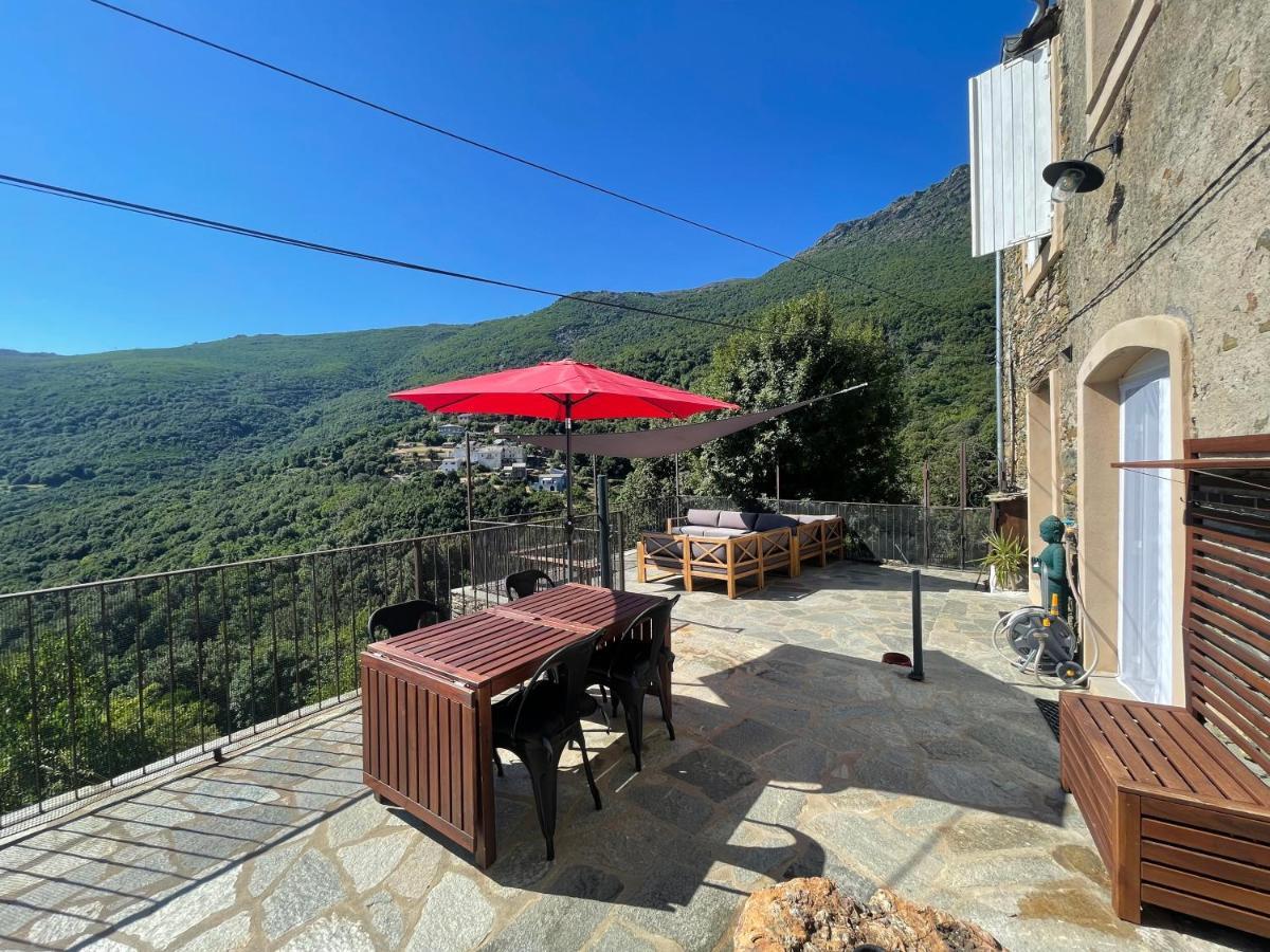 Appartement Dans Maison De Village Vue Mer Sisco Exterior photo